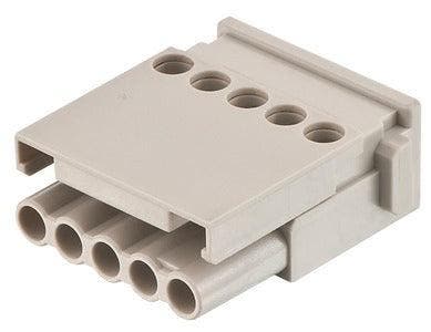 Han E 5-Contact Femelle Module À Vis 16A - 09140052701, Doe-het-zelf en Bouw, Elektriciteit en Kabels, Verzenden