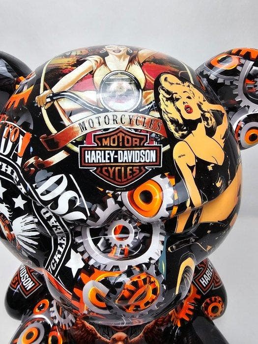 ArtBrut by Ann - Mad Bear Harley-Davidson, Antiek en Kunst, Kunst | Designobjecten