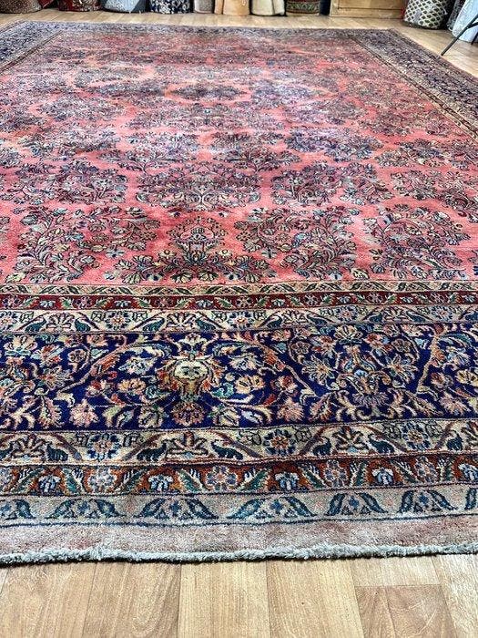 sarouck blauw - Vloerkleed - 390 cm - 290 cm, Huis en Inrichting, Stoffering | Tapijten en Vloerkleden