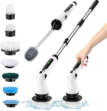 Leebein Elektrische Borstel 139cm | Retour Deal | 36% kor..., Verzenden, Bezem of Borstel