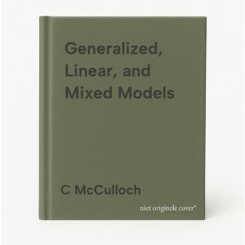 Generalized, Linear, and Mixed Models 9780470073711, Verzenden, C McCulloch