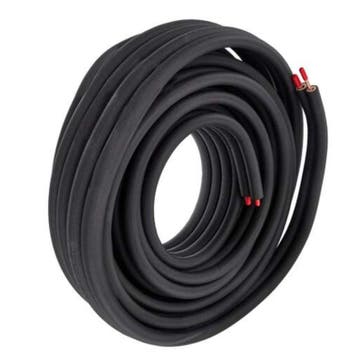 koelleiding Airco koper leiding geïsoleerd Ø1/4 x 1/2 (., Verzenden, Nieuw