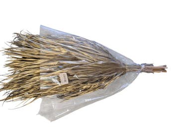 Palm Sun Big Chamaerops Brass Goud 10 stuks, Maison & Meubles, Accessoires pour la Maison | Plantes & Fleurs artificielles