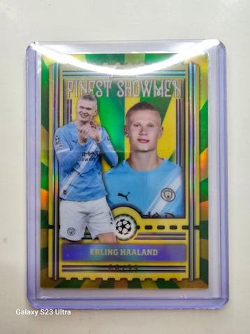 Topps and panini Erling Haaland 10 , 99, 250 - 5 Card -, Nieuw