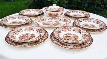 Alfred Meakin - Tafelservies voor 6 (14) - Keramiek