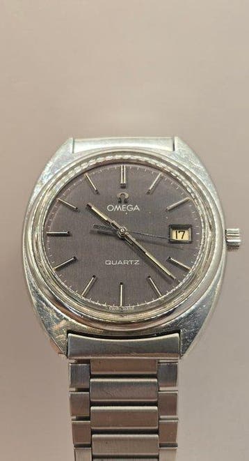 Omega - Vintage Quartz Date - Sans prix de réserve -