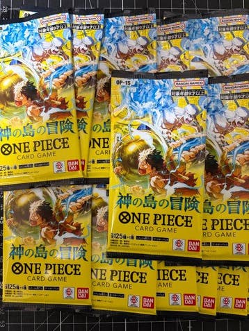 Bandai - 25 Booster pack - One Piece - One Piece Card Game, Hobby en Vrije tijd, Verzamelkaartspellen | Overige, Nieuw