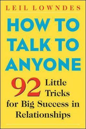 How To Talk To Anyone 9780071418584 Leil Lowndes, Verzenden, Leil Lowndes