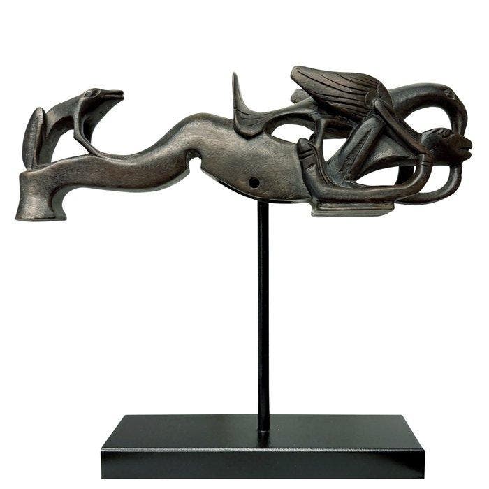 sculpture du temple - Bali - Indonésie, Antiquités & Art, Art | Art non-occidental