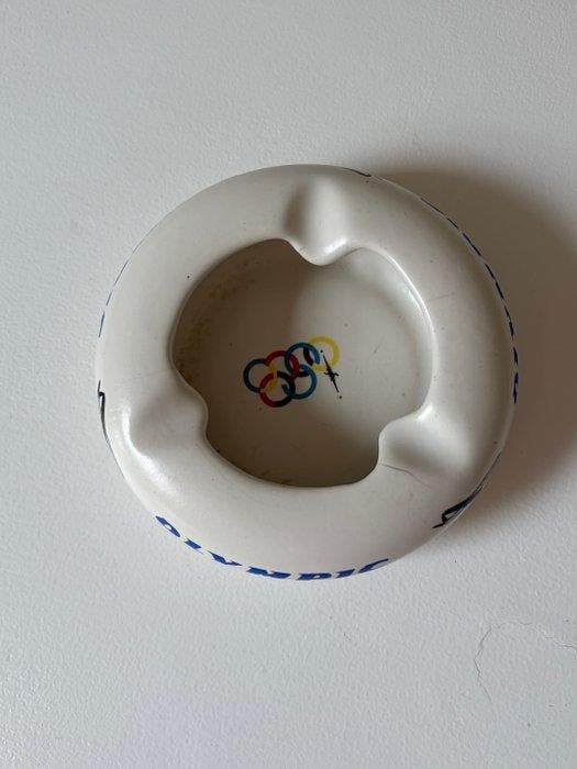 Keramikos - Olympic Airways - Asbak - Aardewerk - Vintage, Antiek en Kunst, Antiek | Wandborden en Tegels