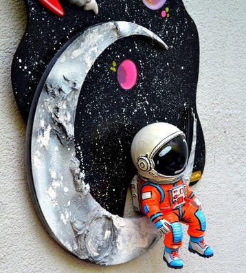 Patrycja Mroczkowska - Conquest of Space 3D Pop Art, Antiquités & Art