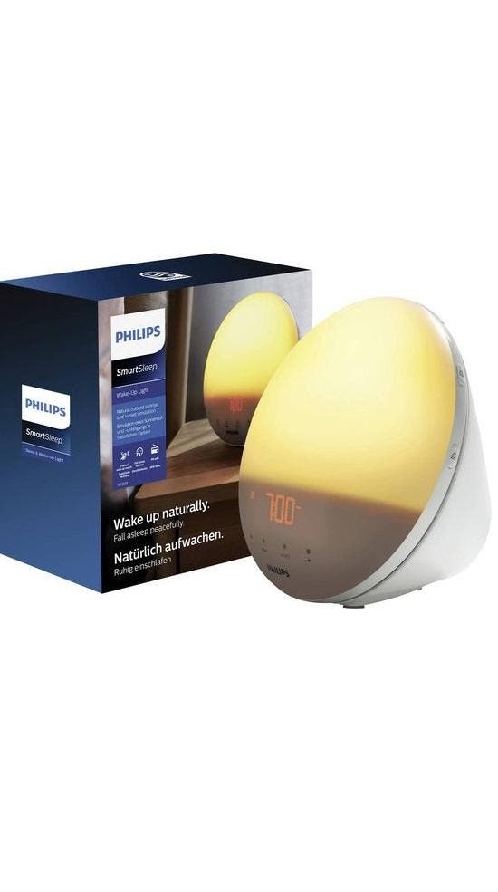Philips Wake-up light HF3519/01 - Wake-up light - Wit, Elektronische apparatuur, Wekkers, Nieuw, Verzenden