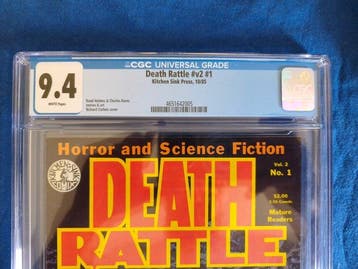 Death Rattle-Richard Corben muy pocos censados #1 - 1 Graded, Nieuw