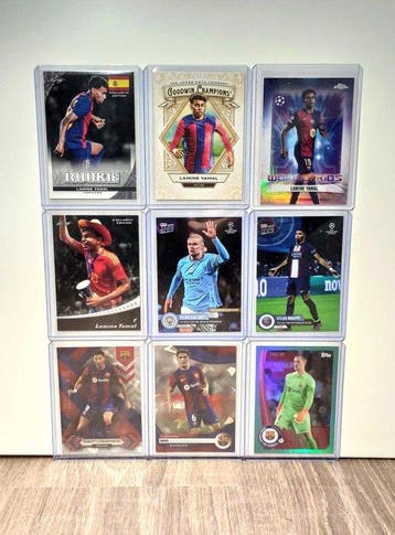 Topps Panini UD Lot Lamine Yamal & Other Cracks - 9 Card -, Nieuw