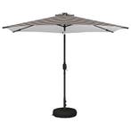 vidaXL Tuinscherm met LED Lichten 300 x 300 cm Polyester, Tuin en Terras, Parasols, Verzenden, Nieuw
