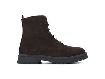 Veiling - Tommy Hilfiger Veterboot Suede Bruin - 44, Nieuw