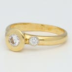Bague - 18 carats Or jaune Diamant (Naturelle) - Diamant, Bijoux, Sacs & Beauté, Bagues