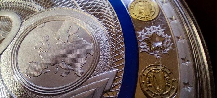 Wereld. Medal 20 Years of Euro (2002-2022) - Limited Edition, Timbres & Monnaies, Monnaies | Europe | Monnaies non-euro