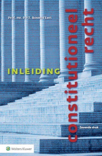 Inleiding constitutioneel recht 9789013124200, Verzenden, P.P.T. Bovend'Eert