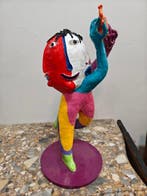 Juan García Ripollés (1932) - sculptuur, Doble violinista -