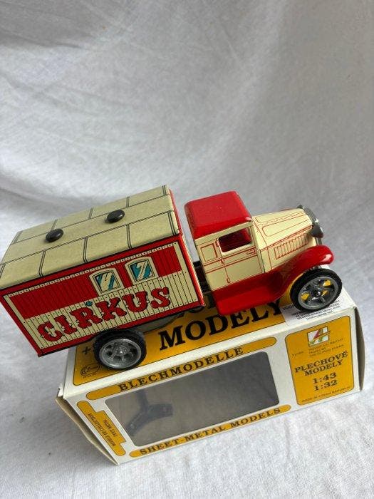 Kovap - Speelgoed KOVAP Retro Circus blikken vrachtwagen –, Antiek en Kunst, Antiek | Speelgoed