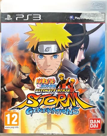 Naruto Shippuden Ultimate Ninja Storm Generations zonder, Games en Spelcomputers, Games | Sony PlayStation 3, Ophalen of Verzenden