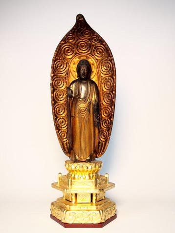 Statue of Shakyamuni Buddha , made between the late