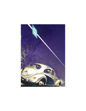 1958 VOLKSWAGEN KEVER BROCHURE NEDERLANDS, Nieuw