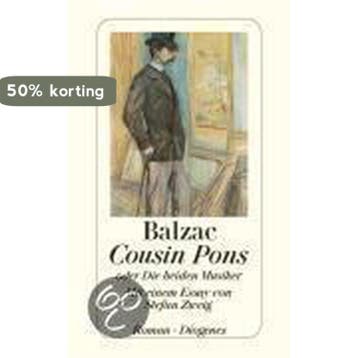 Cousin Pons 9783257239966 Honoré de Balzac, Verzenden, Honoré de Balzac