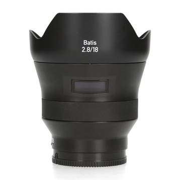 Zeiss Batis 18mm f/2.8 - Sony FE - Groothoeklens, Ophalen of Verzenden, Zo goed als nieuw