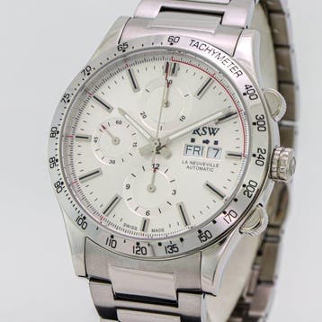RSW - La Neuveville Sport Valjoux automatic - RSWA130-SS-1 -, Bijoux, Sacs & Beauté, Montres | Hommes