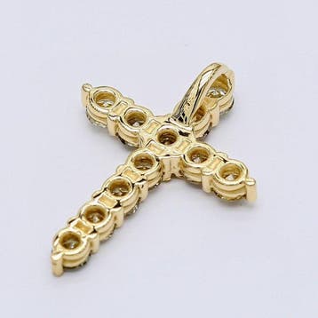 Sans prix de réserve - Pendentif en forme de croix - 14