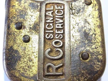 R Co Signal Service Railway Department Padlock - Cadenas -, Hobby en Vrije tijd, Modeltreinen | Overige schalen, Nieuw