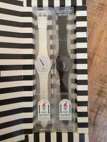 Olympische Spelen - Swatch - White Hours & Black Minutes -, Nieuw