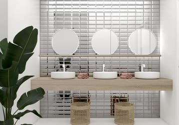 Wandtegel Terre Agostino Sub Plata Zilver Metro Glans 7,5x15, Nieuw, Minder dan 20 cm, 10 m² of meer, Wandtegels