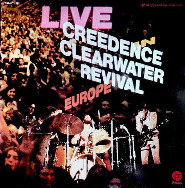 Creedence Clearwater Revival - Live In Europe, Cd's en Dvd's, Vinyl | Pop, Gebruikt, Verzenden