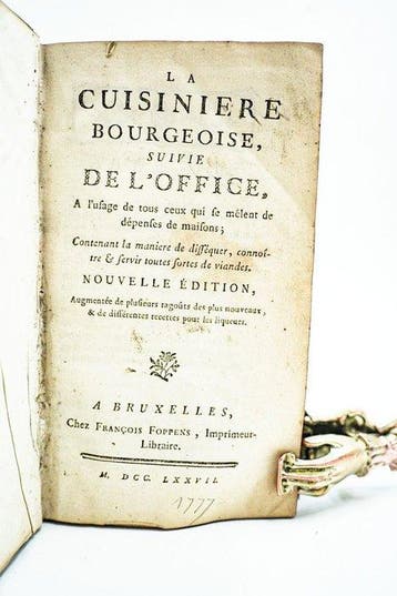Joseph Menon - La Cuisinière bourgeoise, suivie de lOffice