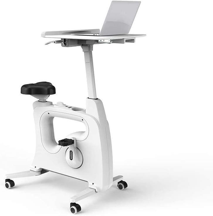 Stoelfiets - Bureaufiets - Bewegingstrainer - Wit - V9W-PLUS, Sports & Fitness, Appareils de fitness, Envoi