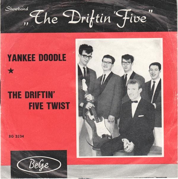 The Driftin Five - Yankee Doodle / The Driftin Five Twist, Cd's en Dvd's, Vinyl | Pop, Gebruikt, Verzenden