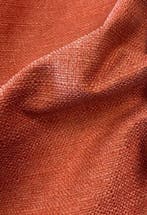 Gemêleerde stof terracotta / warme roestkleur gemaakt in