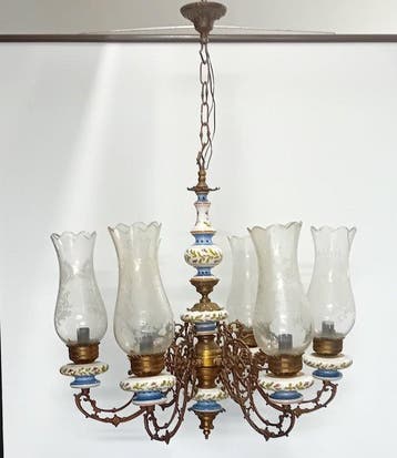 Lustre - Céramique - Lustre Capodimonte