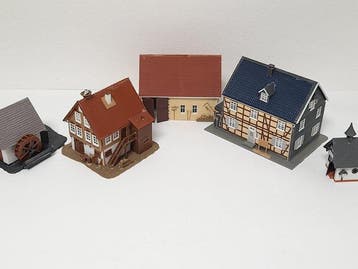 Faller H0 - 191785 - Treinset (6) - Gebouwenensemble voor