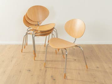 Flototto - Chaise (4) - Contreplaqué, Hêtre - Chaises de