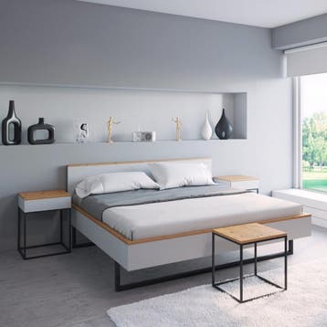 Van Os Robijn Houten Bed - 180 x 210, Huis en Inrichting, Slaapkamer | Bedden, Nieuw