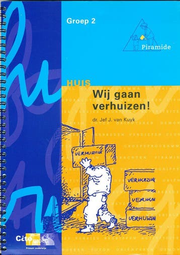Piramide projectboek groep 2 Huis: Wij gaan verhuizen, Verzenden, Nieuw