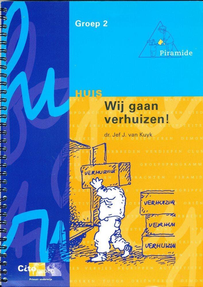 Piramide projectboek groep 2 Huis: Wij gaan verhuizen, Livres, Livres scolaires, Envoi