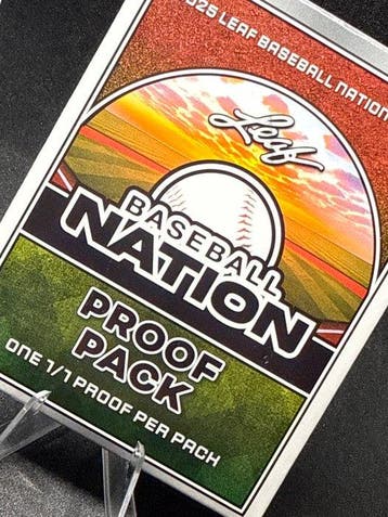2025 Leaf Leaf Metal Proofs 2025 Una de una - 1 Pack - Near