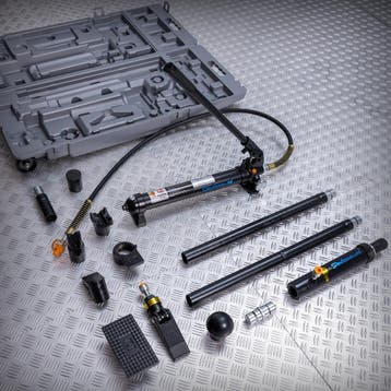 Datona Hydraulische uitdeukset en trekpers - Datona, Ophalen of Verzenden