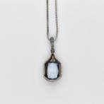 Sans prix de réserve - Collier Argent Aigue-marine, Bijoux, Sacs & Beauté