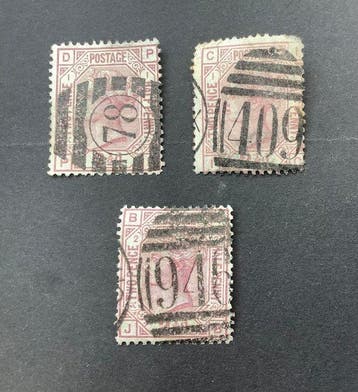 Groot-Brittannië 1875/1880 - Selectie Victoria SG 139 en SG